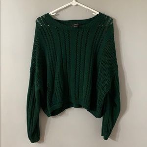 Beautiful hunter green top